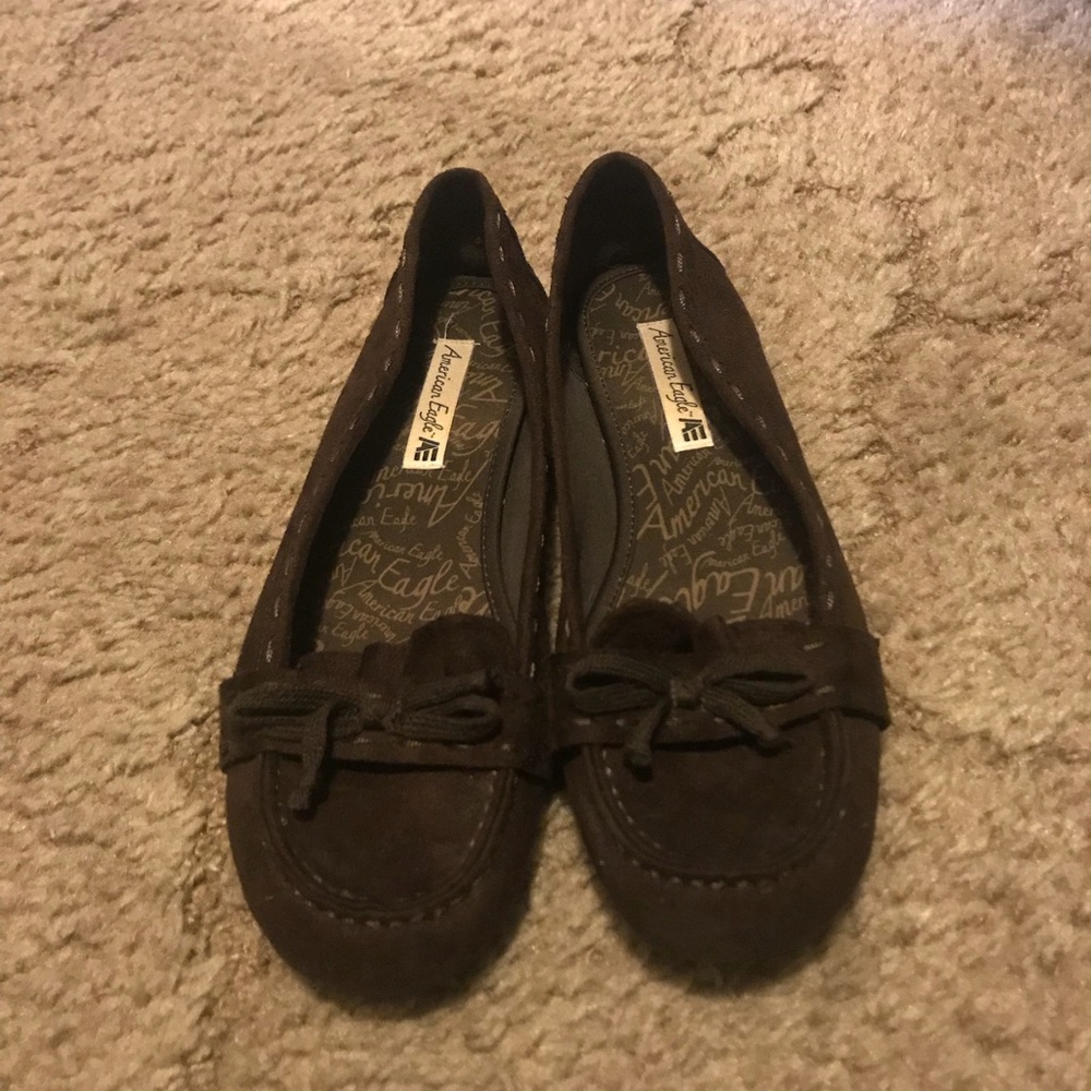 American Eagle Brown Loafer Flat